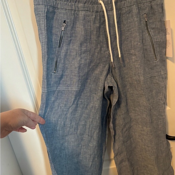 * Brand new Athleta size 0 linen pant - Picture 2 of 5